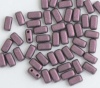 Brick Purple Jet Metallic Suede Pink 23980-79086 Czech Mates Beads x 50